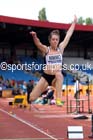 Jade Nimmo (Sale) long jump, 2014 Sainsbury's British Championships. Photo: David T. Hewitson/Sports for All Pics